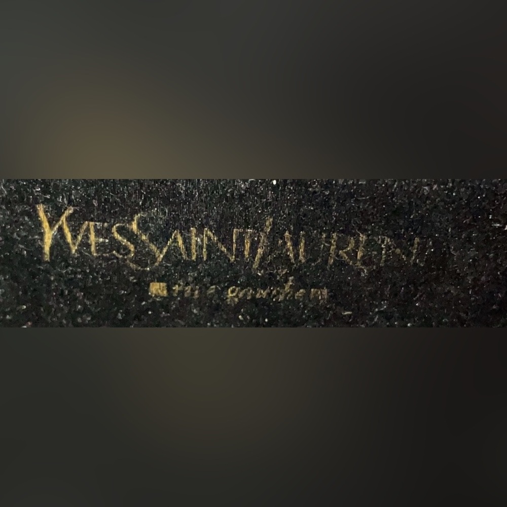 🔥YSL🔥 Saint Laurent 🔥Rive Gauche 🔥Black Patent Shoulder Bag🔥 - Picture 14 of 14